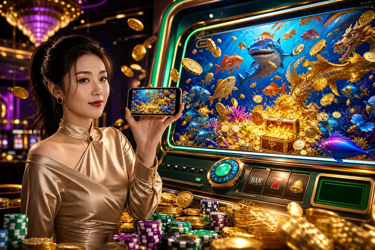 ygn77 ငါးပစ်ဂိမ်း Arcade ကစားနည်း